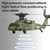XURUYI K200 6CH RC Helicopter with Optical Flow Positioning, Brushless Direct-Drive Motor, Barometric Altitude Hold, Aerobatic Inverted Flight, Modular Battery, Scale Simulation Model(Red/3 Battery)