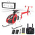 rcxperts YU Xiang F119S MD500 Remote Control Helicopter, 1/16 2.4G 9CH 250-Class 6-Axis Gyro Military RC Helicopter with 6G/3D Switchable Modes and Optical Flow for Adult(Red & White/2 Battery)