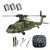 X-MechFun Black Hawk K200 RC Helicopter - 6CH Simulation RC Aircraft with Optical Flow & Altitude Hold & One-Key Inverted Flight, 2.4Ghz Remote Console Helicopter Model for Hobbyists