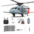 Helidirect Yu Xiang F09H Sea Hawk UH-60 Scale GPS RC Helicopter Intelligent Control System RTF - 8CH 1/47 Scale 2.4GHz Dual Brushless Remote Control Helicopter for Adults (F09H RTF Kit)
