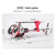 ConsoleXpress RC Helicopter with GPS for Adults, JCZK 300C PRO 2.4G 12CH Flybarless RC Helicopter Model with H1 PRO Flight Controller, GPS Positioning, Auto-Hover & One-Key Return