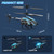 Dwi Dowellin RC Helicopter, Remote Control Helicopter Toy for Kids with 26 Mins Flight(2 Batteries), 8 Light Modes,Easy Control for Boys Girls Age 8-12(Blue)
