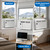 12,000 BTU Window Air Conditioner, 3-in-1 AC Unit with Dehumidifier for Large Room/Living Room Up to 550 Sq. Ft,