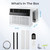 AC Window Unit Cools Up 550 Sq.ft, Saddle Air Conditioner Window Unit with Full Window View,Low Noise,6 Modes