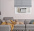 115V, Window AC for Rooms up to 250 Sq. Ft., Living Room, Bedroom, or Kitchen, with Remote Control