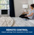 GE 6,000 BTU Electronic Window Air Conditioner, Black Compact AC Cools Rooms up to 250 sq ft, Digital Controls with Remote