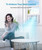 5,000 BTU Window Air Conditioner Cools Up to 150 Sq. Ft, Utral Quiet Air Conditioner Window Unit with Mechanical Controls