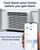 Windmill 5,000 BTU Window Air Conditioner - Cools up to 150 Sq. Ft. - Easy Install, Voice-Enabled, Remote Control & App Control