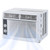 5000 BTU Window Air Conditioner,3-in-1 Cooling, Fan & Dry, 7-Speed Mechanical Controls, Reusable Filter