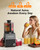 3-in-1 Cold Press Juicer Machines, 6.5" Mega Chute for Whole Fruit, Slow Masticating Juicer with Sorbet & Nut Milk Maker, BPA Free, 100 OZ Hopper, Easy Clean, Oxide Gray