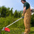 6 in 1 Gas Weed Eater, 52CC 2-Cycle Weed Eater Gas Powered, Gas Weed Wacker, 9500rpm Strong Power & Multi Functional Gas String Trimmer Brush Cutter for Yard & Garden Red