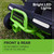 Greenworks 60V 30' Riding Lawn Mower (1.25 Acre, 16 HP Gas Equivalent, 6 MPH, Tow Up to 200 lbs.), (4) 8.0Ah Batteries (1,920 Wh Max) + Turbo Wall Charger