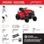CRAFTSMAN 36" Gas Riding Lawn Mower with 11.5 HP* Briggs and Stratton Single-Cylinder Engine, Gas Lawn Tractor with 7-Speed Transmission, Red/Black (13AC77XYA93)