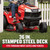 CRAFTSMAN 36" Gas Riding Lawn Mower with 11.5 HP* Briggs and Stratton Single-Cylinder Engine, Gas Lawn Tractor with 7-Speed Transmission, Red/Black (13AC77XYA93)