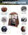 KingCamp Shower Tent, Portable Privacy Tent Outdoor Camping 1/2 Room Toilet Tents
