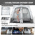 Porayhut Camping Shower Tent Deluxe Changing Room Easy Set Up Privacy