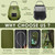 FUN ESSENTIALS Solar Shower Tent Kit, 2 Pcs, Instant Pop Up Privacy, Shower Tent, 5 Gallon