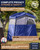 KingCamp Camping Shower Tent, Portable Outdoor Privacy Toilet & Changing Tent
