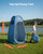 VEVOR Pop up Privacy Tent, Instant Portable Privacy Tent Changing Room with Ground Stakes,