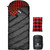 Degree Sleeping Bag for Adults - Cotton Flannel 4 Season Cold Weather Winter, XXL Big and Tall Camping