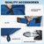 Sleeping Bag for Adults All Season 0 Degree,Cotton Canvas with YKK Zipper Compact Backpacking Mummy Camping