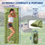 Sleeping Pad for Camping - Ultralight Camping Mattress with Pillow, Built-in Foot
