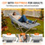 Fragess Portable Camping Cot, 600LBS Max Load, Extra Wide with Thick Mattress