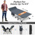 ABORON XXL Camping Cot for Adults 900LBS - 78"×32" Oversized Folding Bed