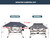 Camping Cots for Adults 500lbs, 33.5'' Extra Wide Tall