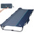 Camping Cot, Lightweight Aluminum Folding Cot with Zipper Closure, Portable