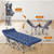 amping Cot for Adults 2 Pack, Heavy Duty Folding Sleeping Cots with Carry Bag