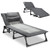 Camping Cot for Adults, Adjustable 4-Position Reclining Chair