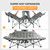 Folding Camping Cot Bed,Camping Cots for Adults with Mattress, Foldable Cots