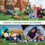 Camping Sleeping Pad, Extra Thick 5 Inch Camping Mat with Pillow Built-in