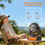 Camping Fan Rechargeable, Large Capacity Battery Powered Fans, 270°