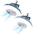 Portable Camping Fan with LED Lantern XTAUTO USB Rechargeable