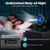 XZK Camping Fan, 20000mAh Rechargeable Battery Powered Fan with LED