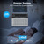 10000 BTU Air Conditioner Window Unit for 450 Sq.Ft, Quiet AC with Smart Remote & 24H Timer, 6-Mode Energy Saving