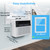10000 BTU Air Conditioner Window Unit for 450 Sq.Ft, Quiet AC with Smart Remote & 24H Timer, 6-Mode Energy Saving