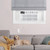230V, Window AC for Extra Large Rooms up to 1500 Sq. Ft., Bedroom, Living Room, Apartment, with Remote, 3 Speeds, and 24H Timer