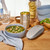 Electric Can Opener with Automatic Cutting for Hands Free Kitchen Use