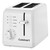 Plastic Toaster (White) & CCO-50N Deluxe Electric Can Opener, White