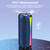 2026 Bluetooth Wireless Speaker 5.4 with RGB Lights, 30H Playtime with Deep Bass, IP7 Waterproof, TWS Pairing, Portable Speaker for Travel/Party/Home