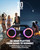 Bluetooth Speaker 80W(Peak)Loud with Bass, 20H Playtime, IPX7 Waterproof, RGB Lights, TWS, Large Portable Wireless Speakers for Outdoor, Home