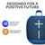 Ultimate Ears WONDERBOOM 4 Portable Waterproof Bluetooth Speaker with Balanced 360-Degree Sound and Bass