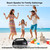 120W Outdoor Boombox, Portable Waterproof Bluetooth Speaker with TWS, Punchy Bass,