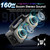 Hupoaf Speakers Bluetooth Wireless,160W Max Loud Bass Outdoor Speaker, IPX7 Waterproof, Boombox Sound