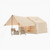 Tents for Camping, Easy Setup Inflatable Hot Tent with Skylight