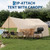 Tents for Camping, Easy Setup Inflatable Hot Tent with Skylight