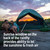 6P Camping Tent, Blackout Fabric, Interior Light